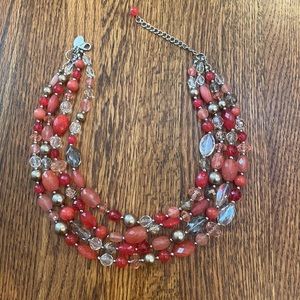 White House Black Market Beaded Necklace